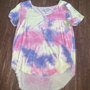 hollister tye-dye soft tee